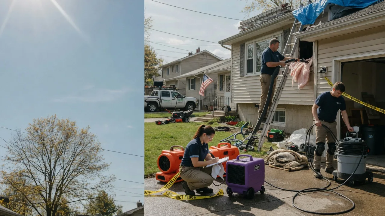 Emergency Water Removal in Marysville, OH near me